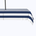 Navy & White Cabana Stripe Outdoor Rectangles