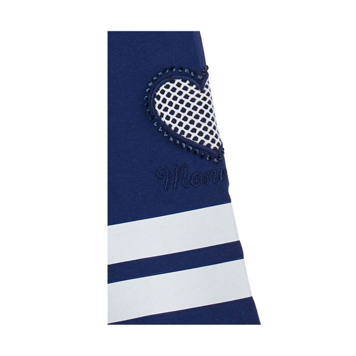 Navy & White Legging Set