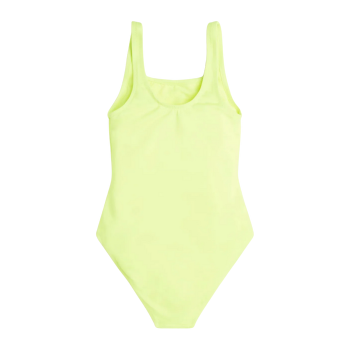 Neon Yellow Swimsuit