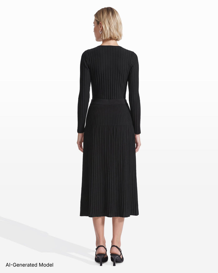 Anne Klein Novelty Stitch Sweater Skirt