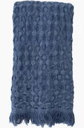 NS Waffle Towel Blue 34 x 13
