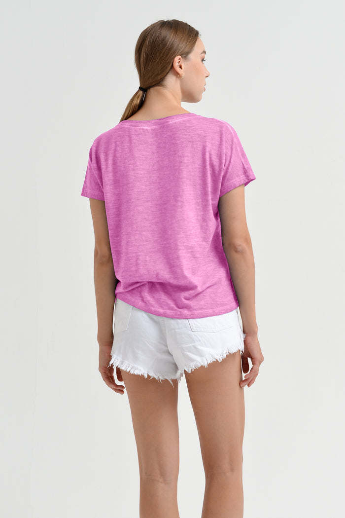 Olbia T-Shirt - Women's Crewneck T-Shirt - Candy