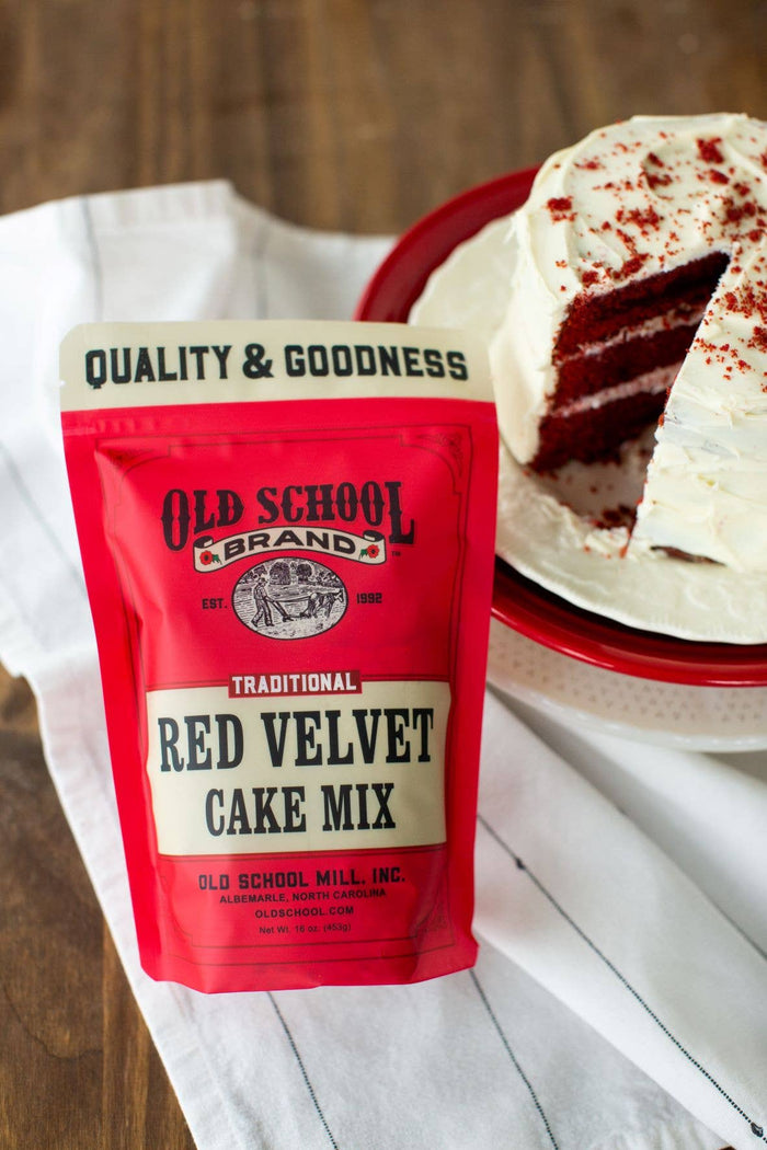 Old School Brand: Red Velvet Cake Mix