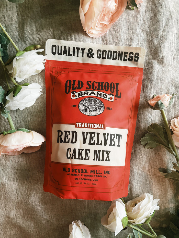 Old School Brand: Red Velvet Cake Mix