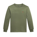 Olive Green Long Sleeve Top
