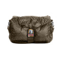 Olive Grey Hollywood Baguette Bag