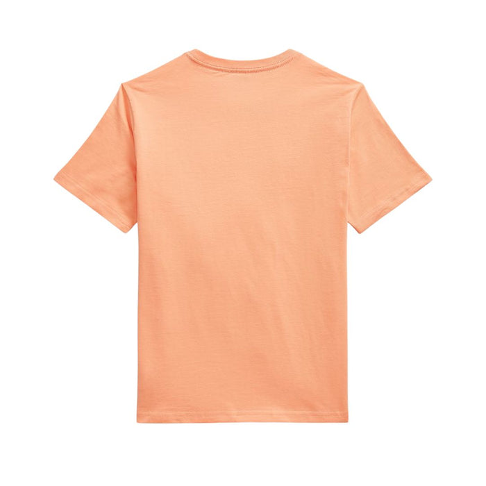 Orange Embroidered Pony T-Shirt