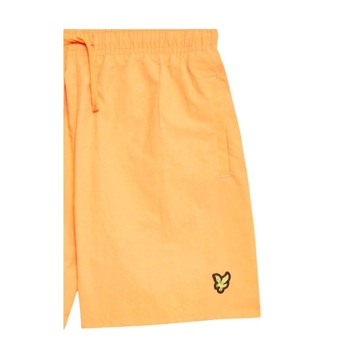 Orange Logo Swim Shorts