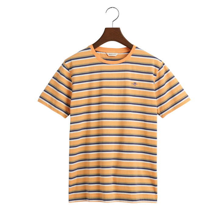 Orange Striped T-Shirt