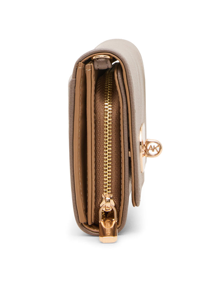 Anne Klein Oval Turnlock Boxed Wallet on Chain