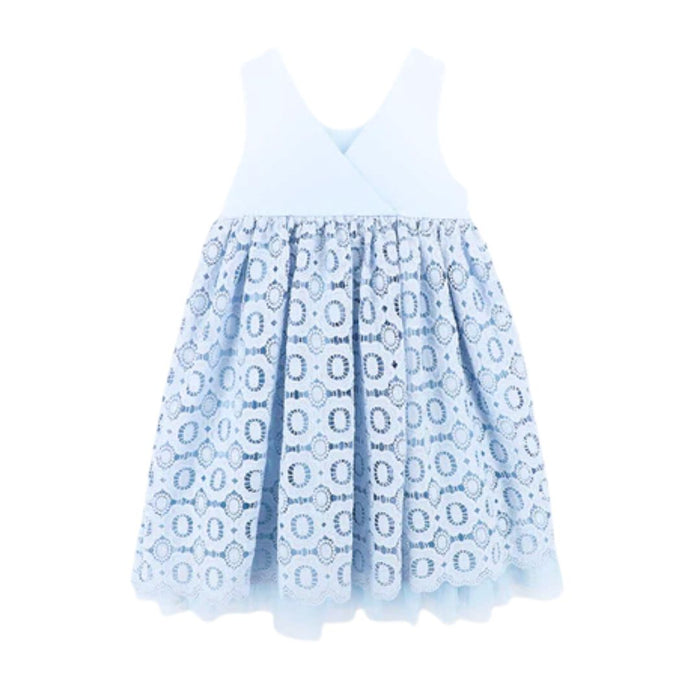 Pale Blue Lace 'Corella' Dress