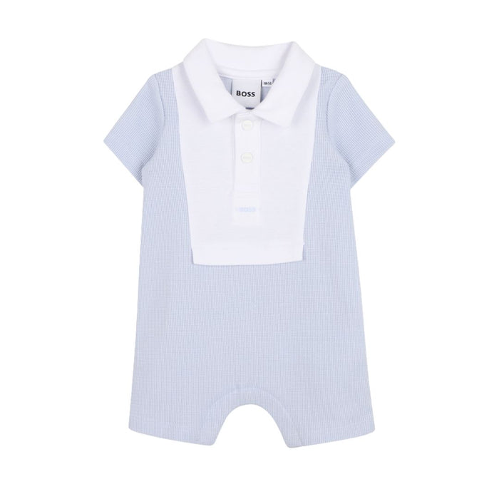 Pale Blue Piqu­­é Shortie