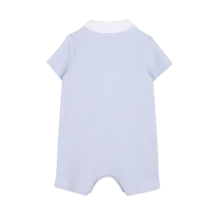 Pale Blue Piqu­­é Shortie