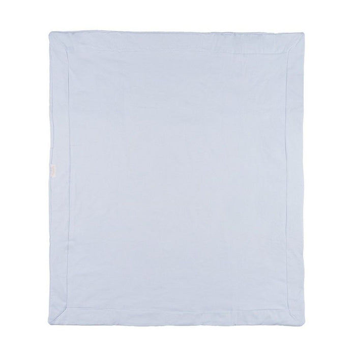 Pale Blue Teddy Print Blanket