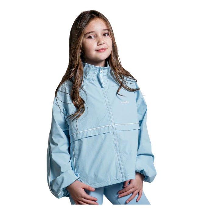 Pale Blue Windbreaker