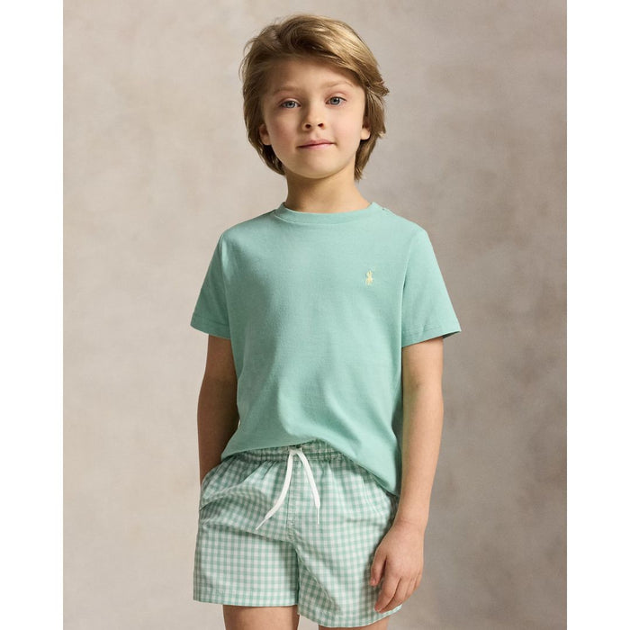 Pale Green Embroidered Pony T-Shirt