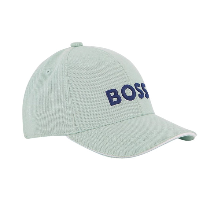 Pale Green Pique Cap