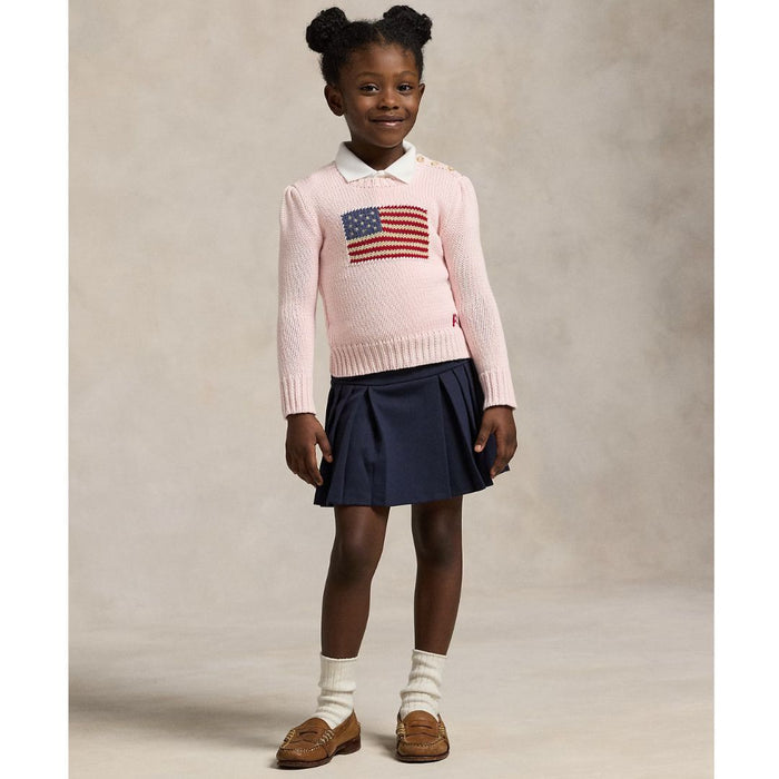 Pale Pink Flag Jumper