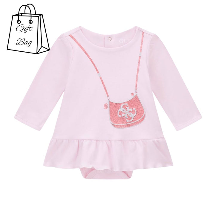 Pale Pink Handbag Dress