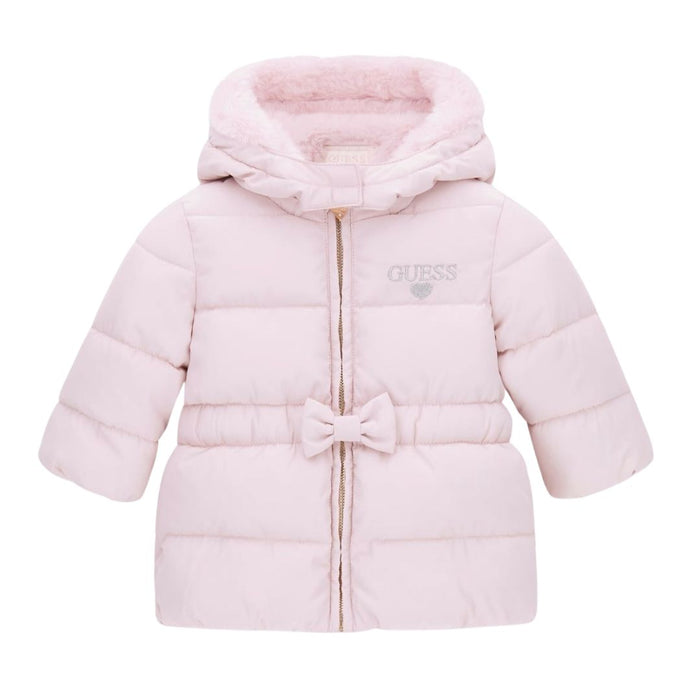 Pale Pink Puffer Coat