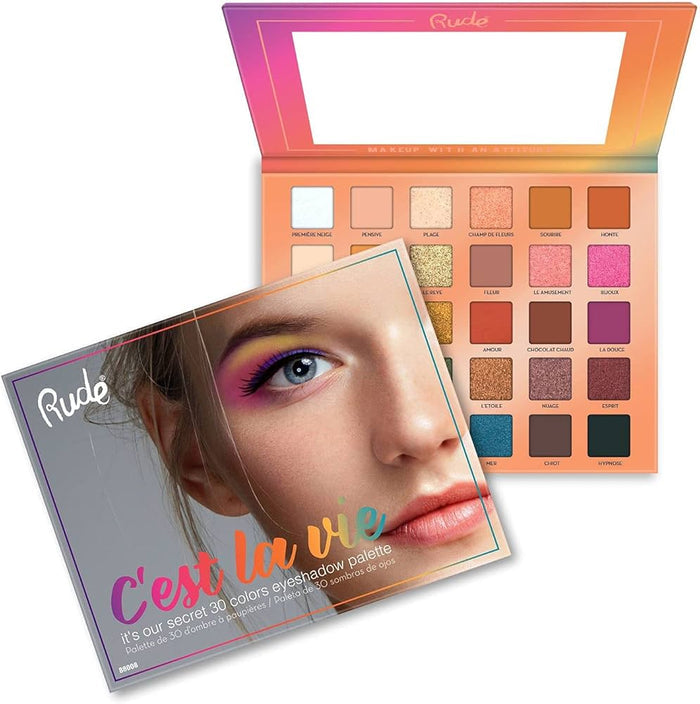 Paleta De Sombras C'Est La Vie Rude Cosmetics