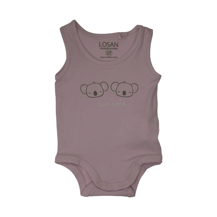 Pañaleros Manga Corta Para Bebé Niña "Calm Mood" Losan
