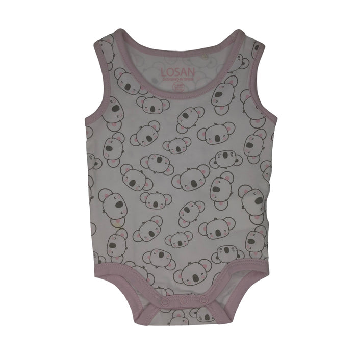 Pañaleros Manga Corta Para Bebé Niña "Calm Mood" Losan