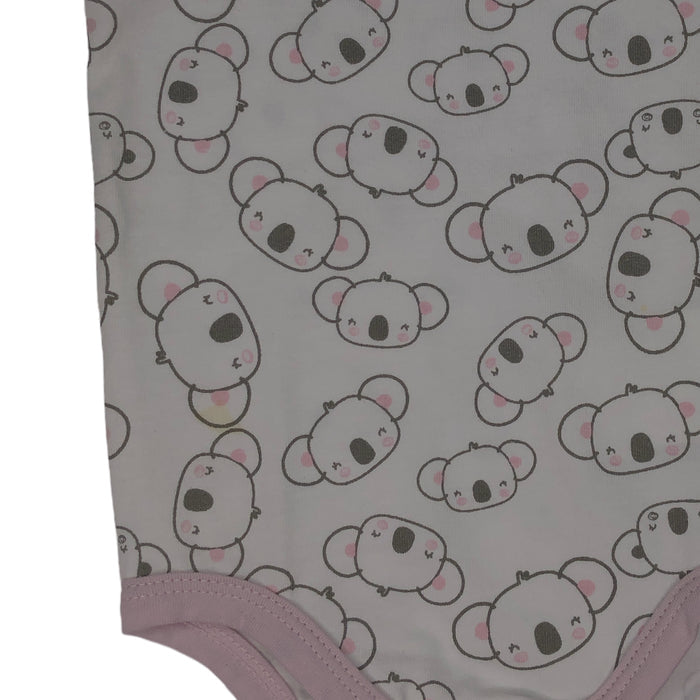 Pañaleros Manga Corta Para Bebé Niña "Calm Mood" Losan