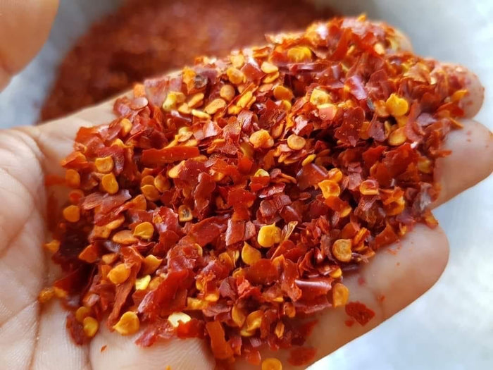 Pann Kha Yay Fried Chili (အသင့်ခပ်ငရုတ်သီးကြော်)