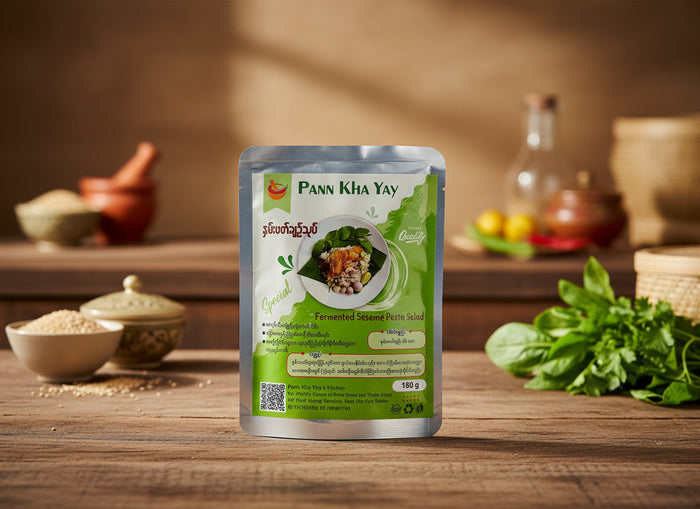 Pann Kha Yay Sour Sesame Pulp (ပန်းခရေ နှမ်းဖတ်ချဉ်)