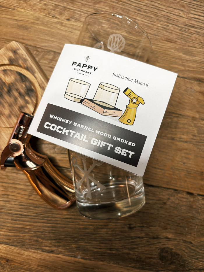 Pappy Van Winkle Smoked Cocktail Kit