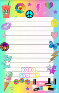 Pastel Ombre Collage Personalized Notepad