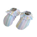 Pastel Stripes Non Slip Aqua Shoes
