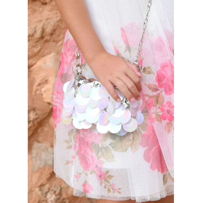 Pearlised Sequin "Rabaneda" Handbag