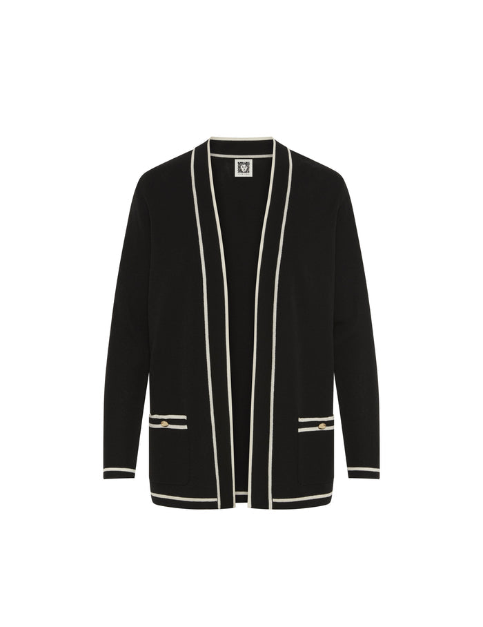 Anne Klein Petite Malibu Cardigan With Tipping