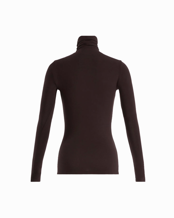 Anne Klein Petite Seamless Turtleneck Long Sleeve Knit Top