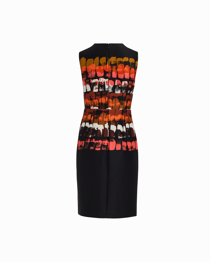 Anne Klein Petite Sleeveless Crew Neck Sheath Dress