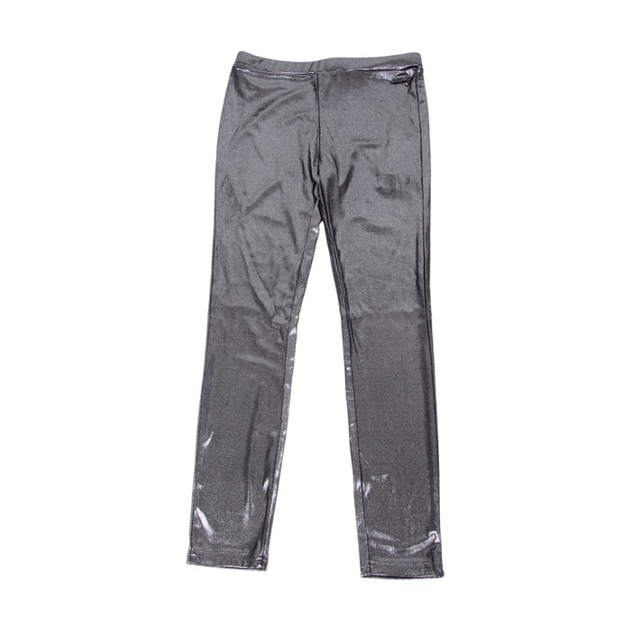 Pewter Wet Look  Leggings