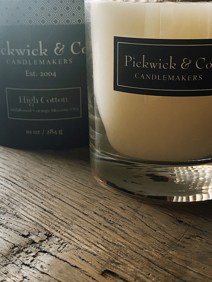 Pickwick & Co: High Cotton Candle