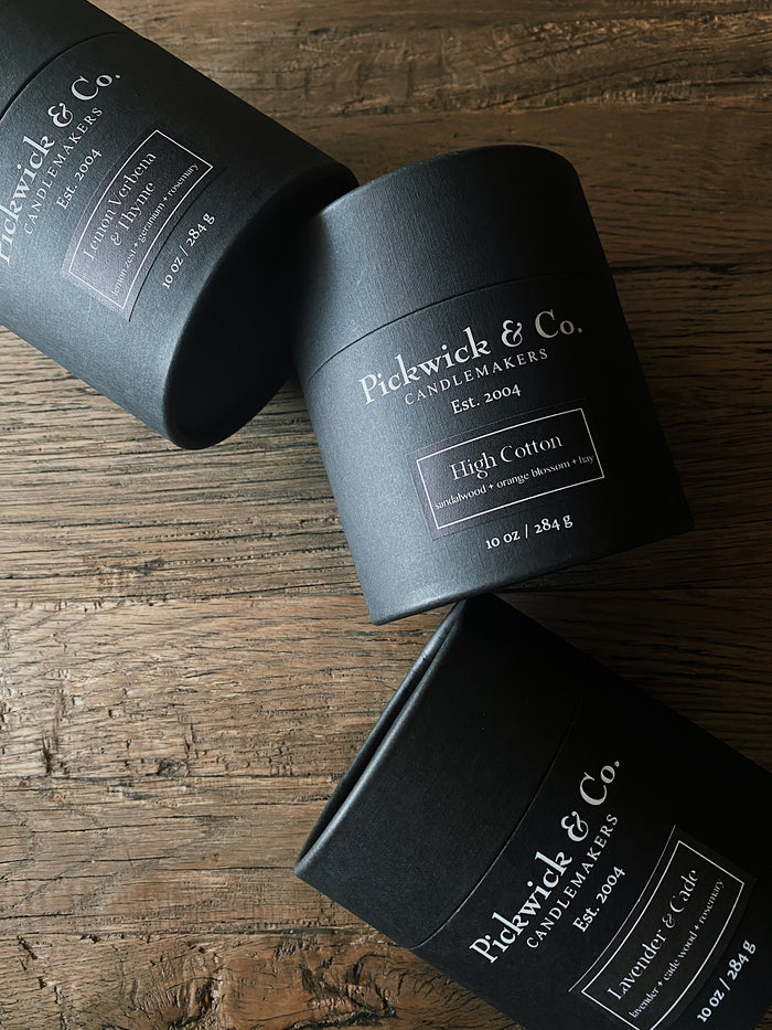 Pickwick & Co: High Cotton Candle