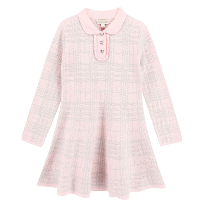 Pink 'Amina' Knitted Dress