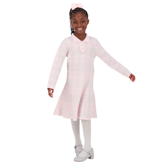 Pink 'Amina' Knitted Dress