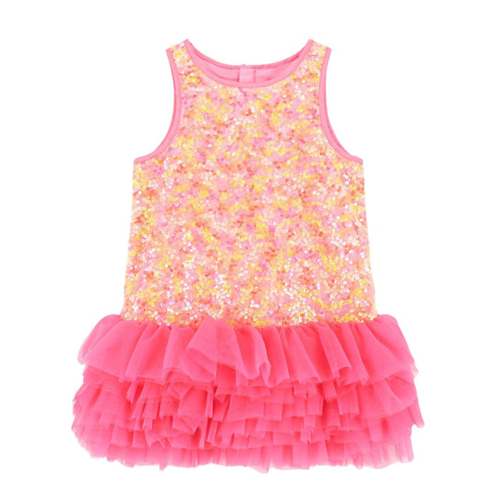 Pink 'Charleston' Sequin Dress