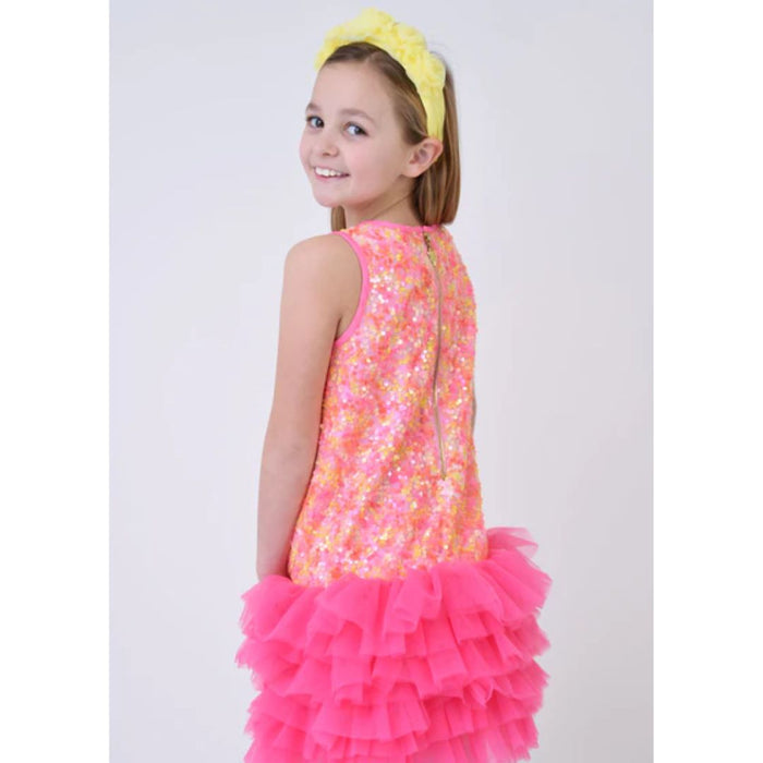Pink 'Charleston' Sequin Dress