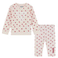 Pink Cherry Sweat Top & Legging Set