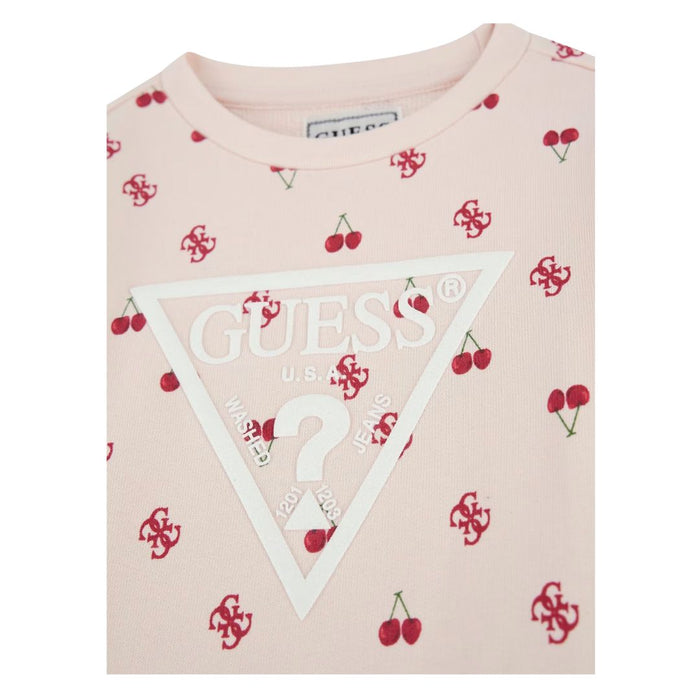 Pink Cherry Sweat Top & Legging Set