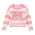 Pink & Cream Striped 'Barbie' Jumper