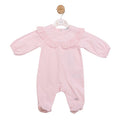 Pink Diamante Babygrow