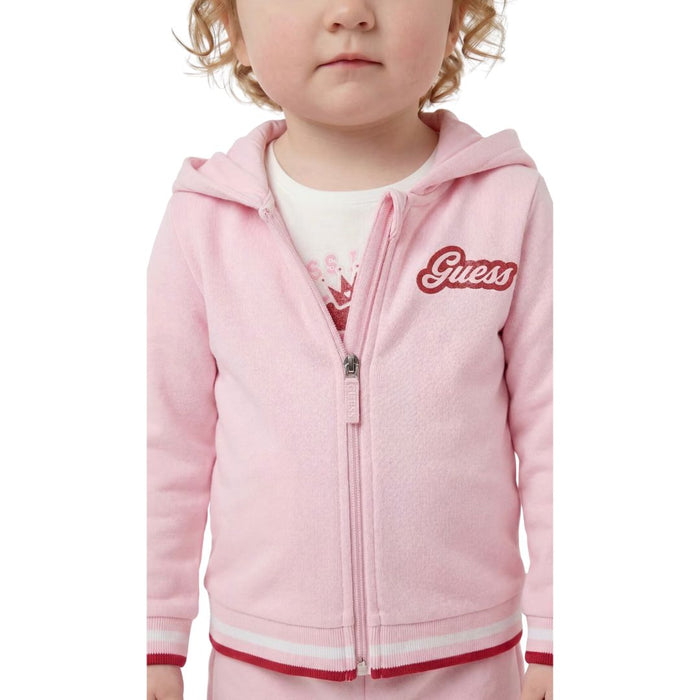 Pink Glitter Hearts Tracksuit
