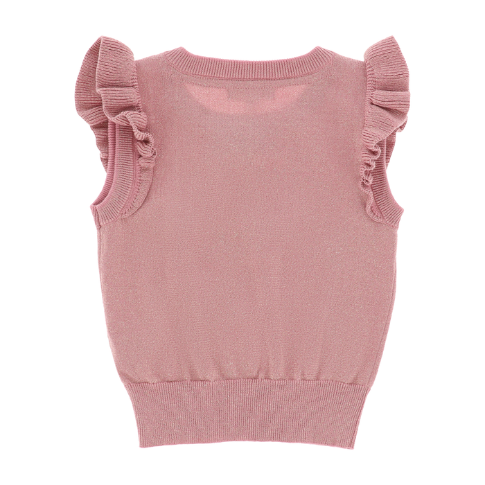Pink 'Jade' Lurex Jumper